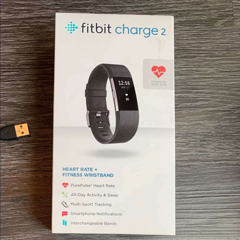 FITBIT CHARGE 2 Heart Rate & Fitness Wristband